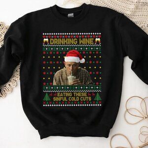 Charlie Hunnam Ed Gein I'm Going Drinking Yes I Am Christmas Funny Sweatshirt